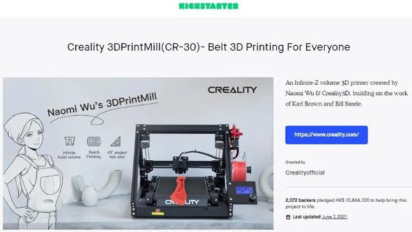 Creality CR-30 Review: 3DPrintMill 3D Printer 10