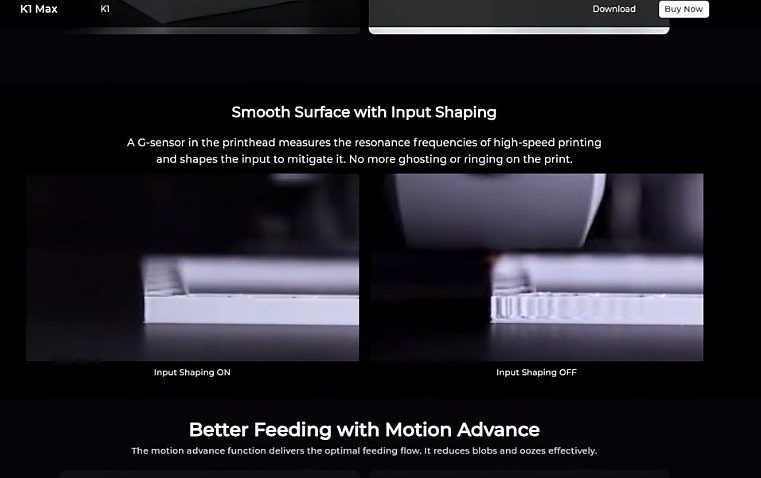 K1 Max Resonance Damping at High Speed
